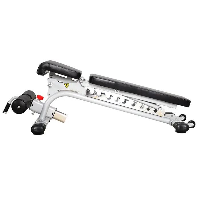 Banc d'haltères en métal Commercial, presse, inclinaison, banc plat, Biceps, étirement des jambes, c