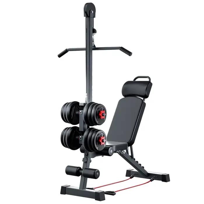 Banc d'haltères pour hommes, aide assise, équipement de Fitness, exercice multifonction à domicile, 