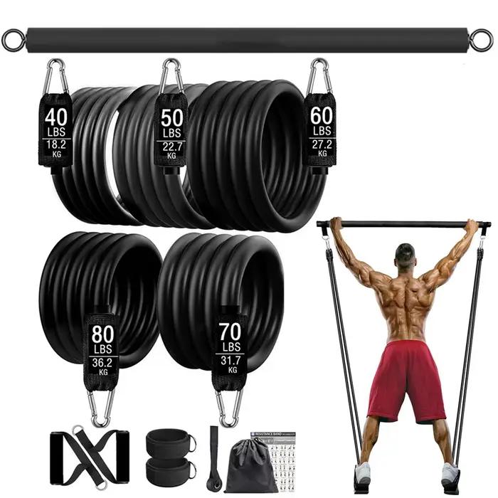 Bande élastique de résistance pour butin de Fitness, 300lb, entraînement pour l'entraînement à domic