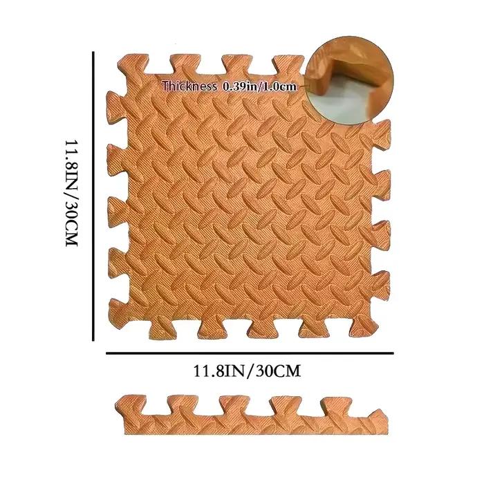 Tapis de fitness dédié - Tapis de sport emboîtables 8/12/16 pièces 30x30x1CM, tapis de fitness puzzl