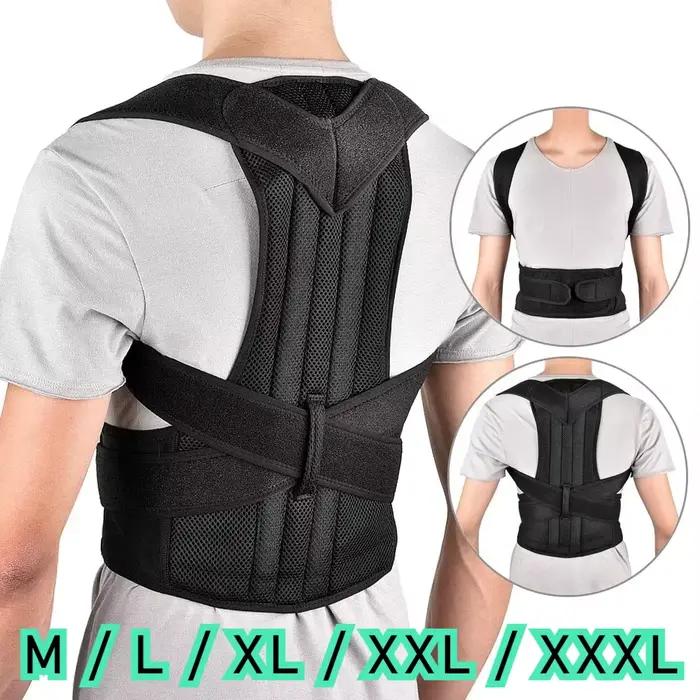 Ceinture Lombaire Renforcée, Support Dorsal Réglable, Attelle de Colonne Vertébrale, Entraîneur de C