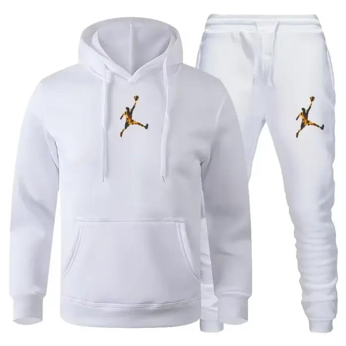 Ensemble de vêtements de sport pour hommes, jogging, Fitness, sweat-shirt à manches longues + pantal
