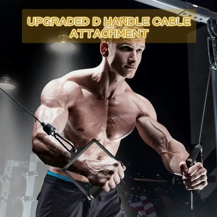 Poignée de bras Deadlift pour la musculation, exercice de lutte contre la graisse, LAT Pulldown, acc