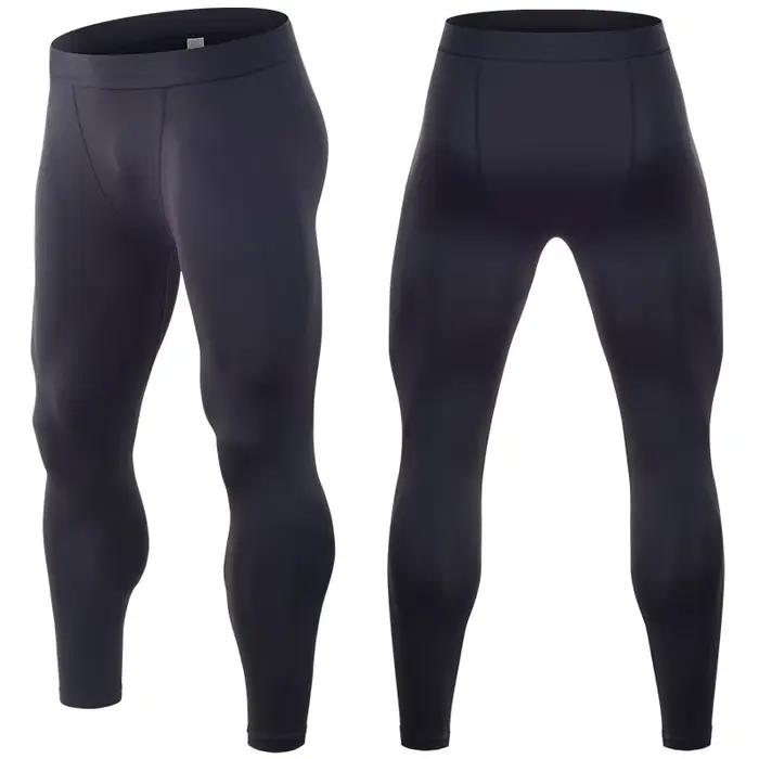 Pantalon de sport de compression à séchage rapide pour hommes, collants de fitness, leggings de cour