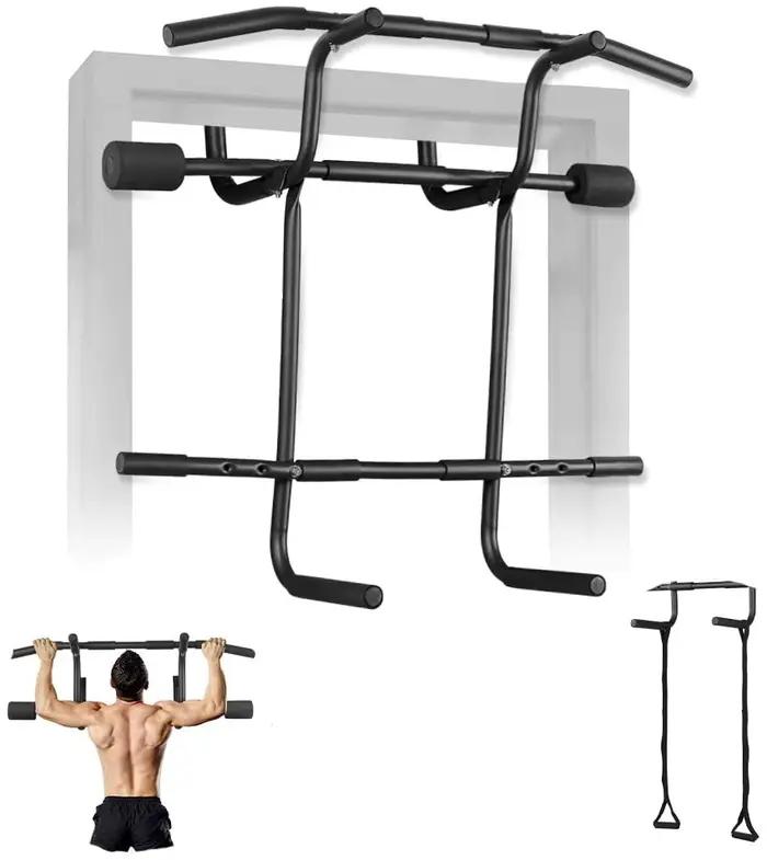 Barre de traction multi-gym pour porte, barre de trempage, Fitness pour l'entraînement de force à do