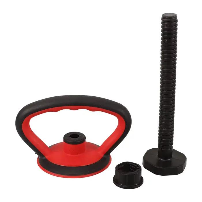 Poignée de Kettlebell réglable pour haltères, plaques de poids, poids de boule d'haltère pivotant