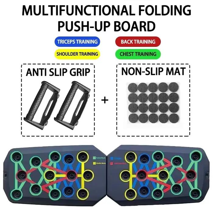 Appareil de musculation pliable multifonctionnel pour la maison, planche d'entraînement portable pou