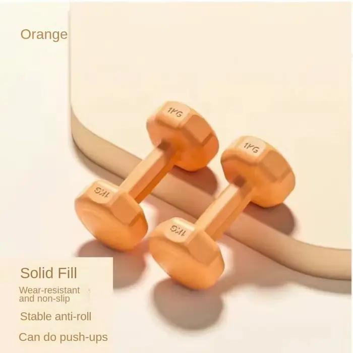Nouveau 1kg haltère femmes Fitness équipement à domicile Kettlebell enfants école primaire hommes br