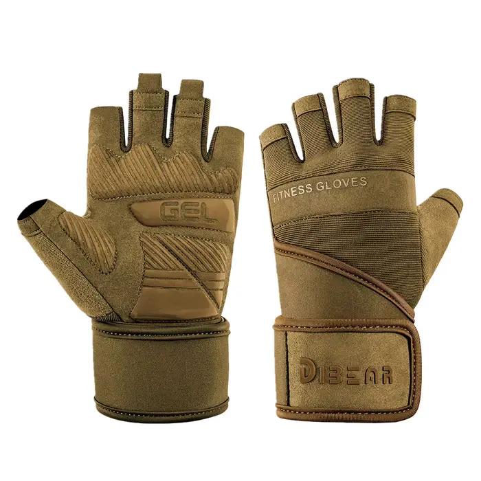 Gants de musculation pour haltérophilie, musculation, tractions, entraînement, fitness, accessoires 