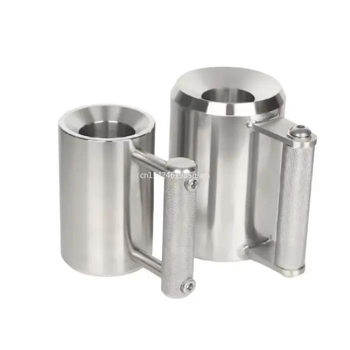 Tasse lourde de 6/8/10kg, tasse d'haltère de 22lb, matériau AISI304, Volume 3 de 120ml, type pour di
