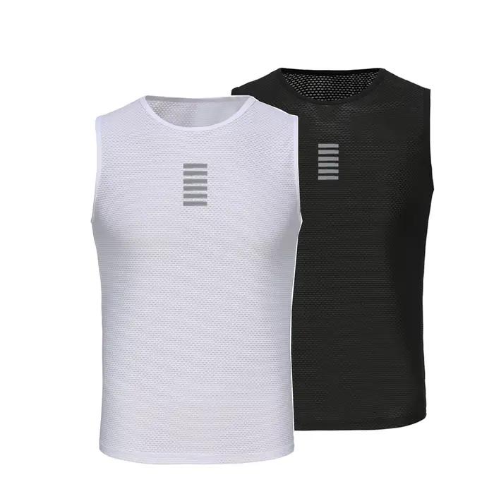 Rsantce 2023 couche de Base de cyclisme sans manches vtt vélo sport chemise sous-vêtements course vé