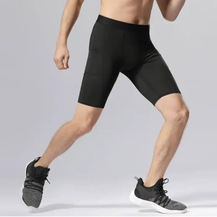Short de Crossfit d'été pour hommes, Compression, course à pied, short de sport, séchage rapide, Fit