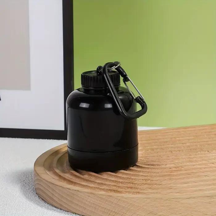 Pot de poudre de protéines avec mousqueton, cartouche Shaker Portable, adapté aux Sports de plein ai