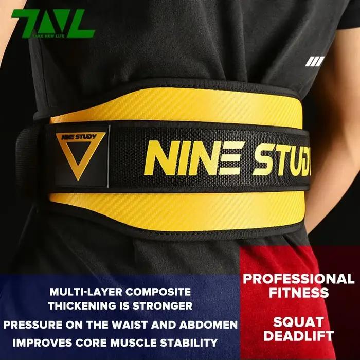 1PC Large Haltérophilie Ceinture Ceinture De Musculation Fitness Ceintures Haltère Powerlifting Form