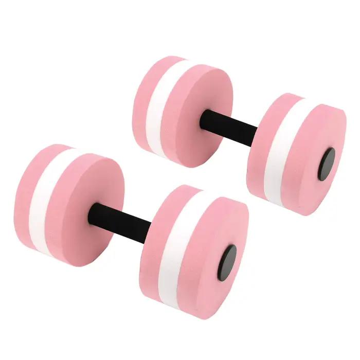 OligWater-Haltère flottant en mousse pour musculation et fitness, 2 pièces
