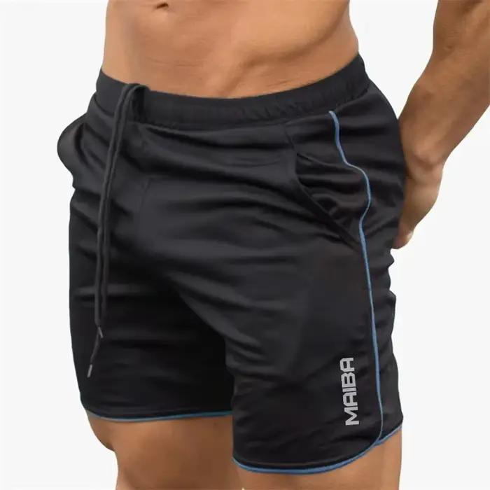 Shorts de sport d'été hommes Fitness pantalons de survêtement musculation pantalons courts hommes gy