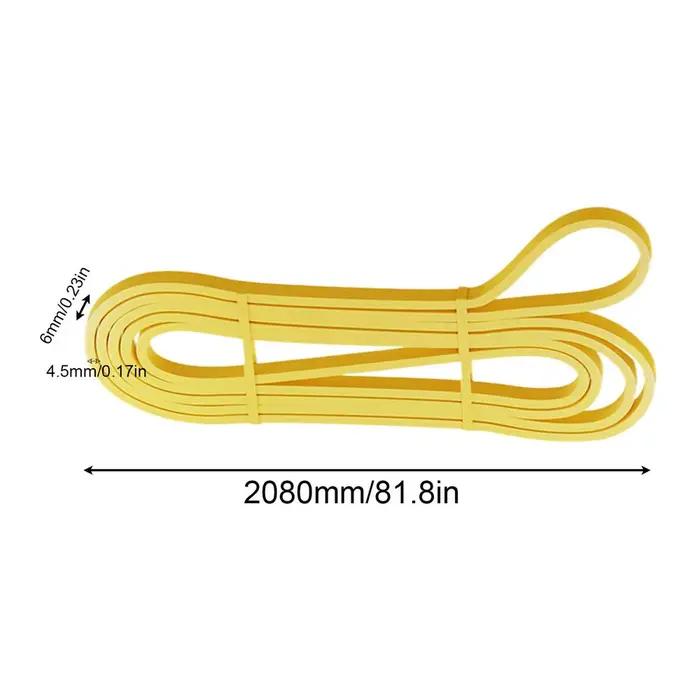 Cordon de fitness élastique, bande de résistance pour exercices, sangle d'assistance pour le yoga, b