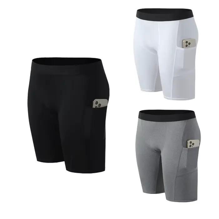 Short de Crossfit d'été pour hommes, Compression, course à pied, short de sport, séchage rapide, Fit