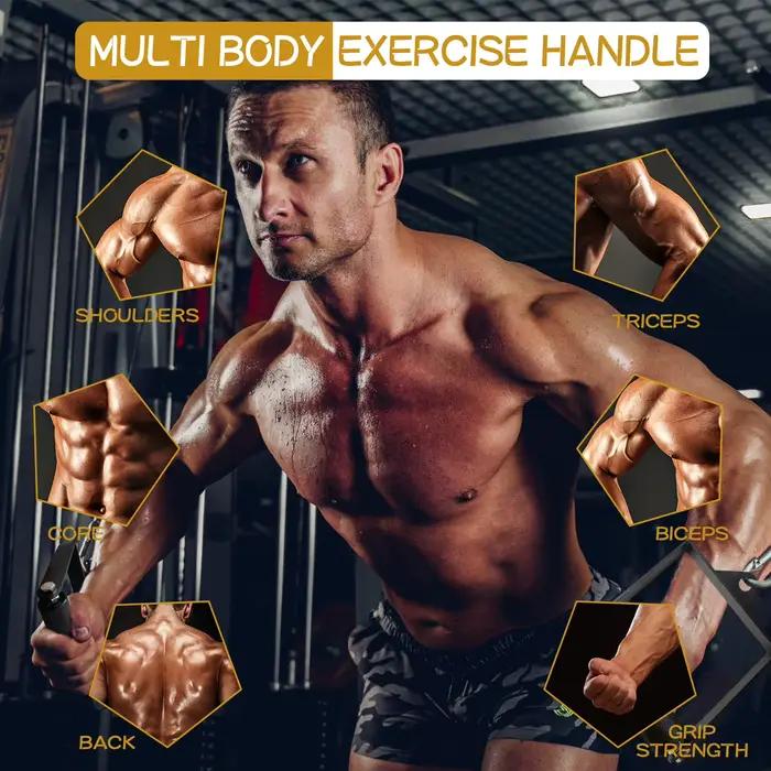 Poignée de bras Deadlift pour la musculation, exercice de lutte contre la graisse, LAT Pulldown, acc