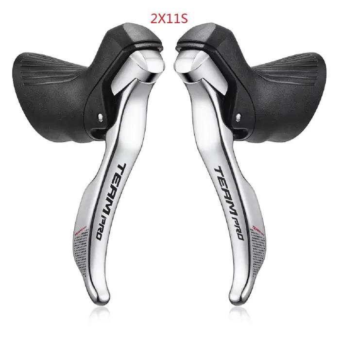 SENSAH argenté manettes de vitesse de vélo de route 2 × 8/2 × 9/2X10/2X11 vitesses levier de frein d