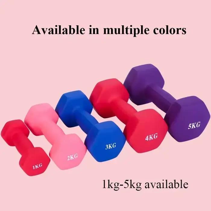 Petit haltère Fitness maison femme