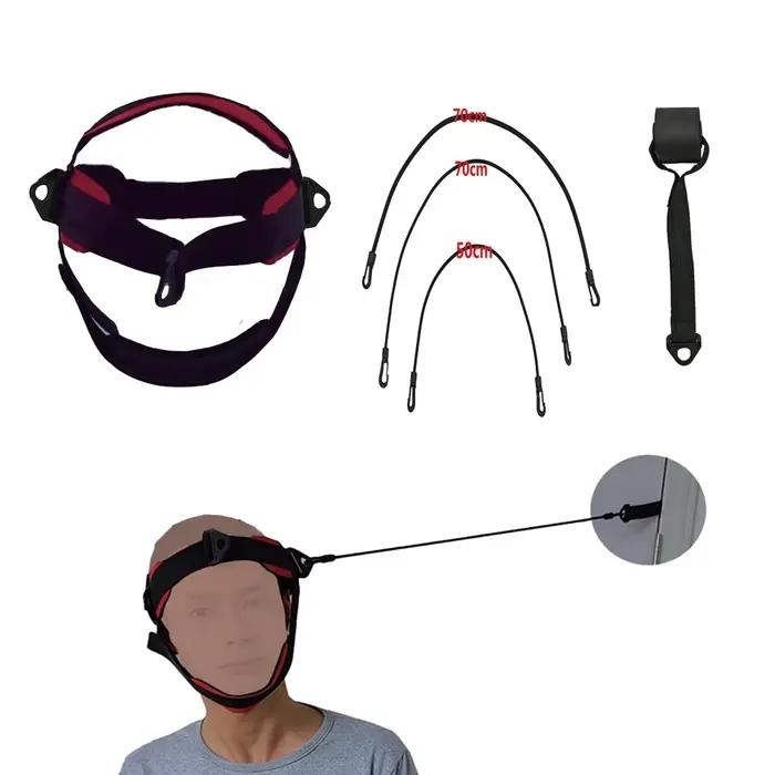 Cou poignée De Levage De poids poignet wraps bretelles Strengh Exercice de Remise En Forme body building Réglable Tête gym crossfit haltère