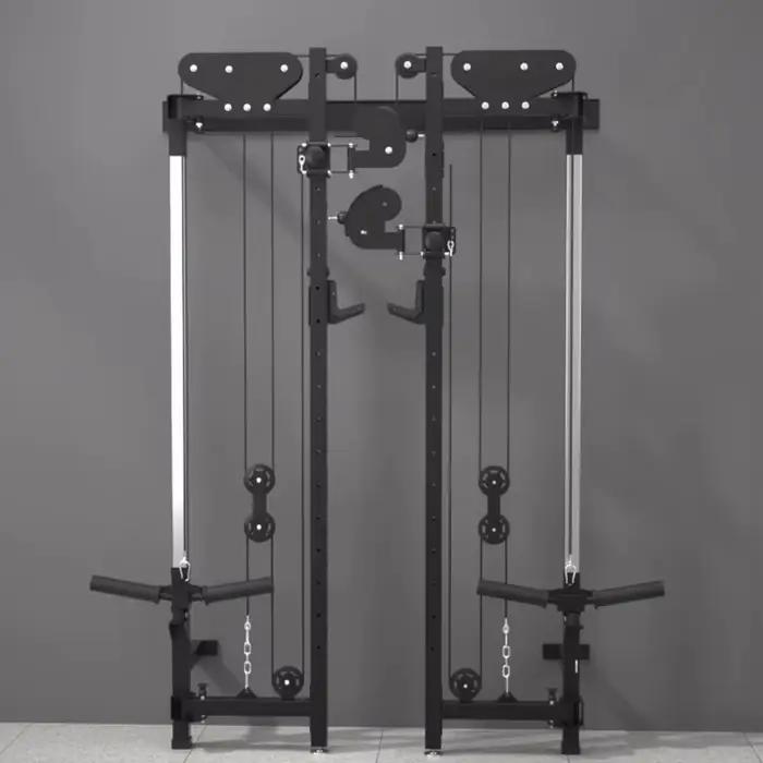 Rack de Squat Pliable Mural Multifonctionnel