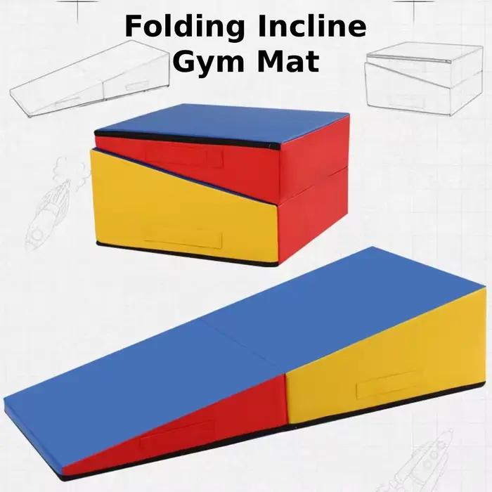 Tapis de gymnastique avec poignée