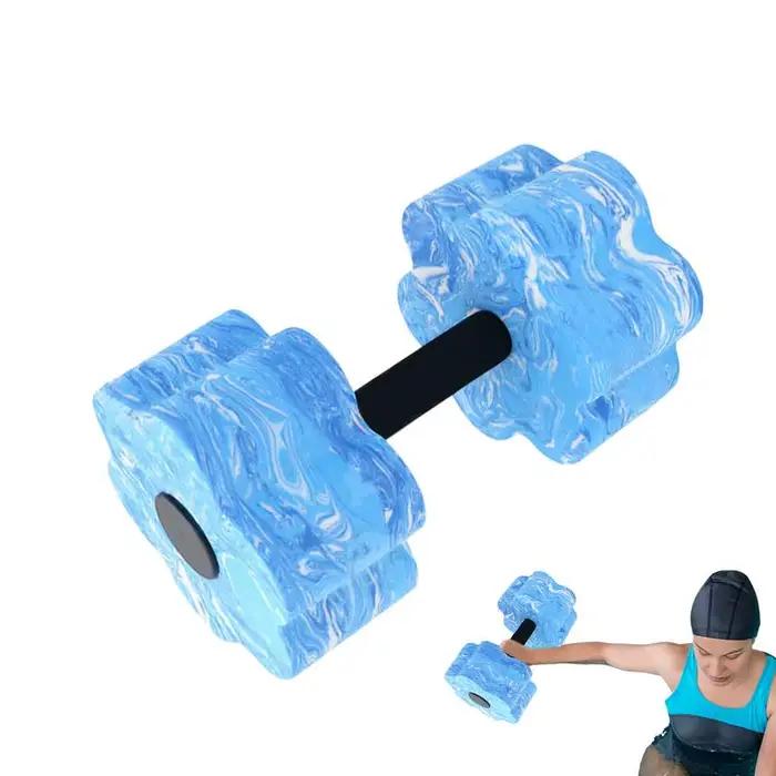 Haltères à eau légers pour piscine