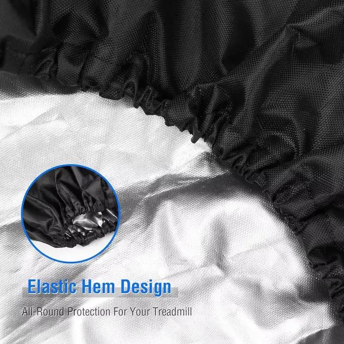 Housse de protection pliable en tissu Oxford pour tapis de course domestique