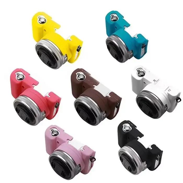 Sac pour appareil photo pour Sony A6000 A6100 A6300 A6400 A6500 A6600, housse en caoutchouc souple et Silicone, accessoires de protection, corps de la peau
