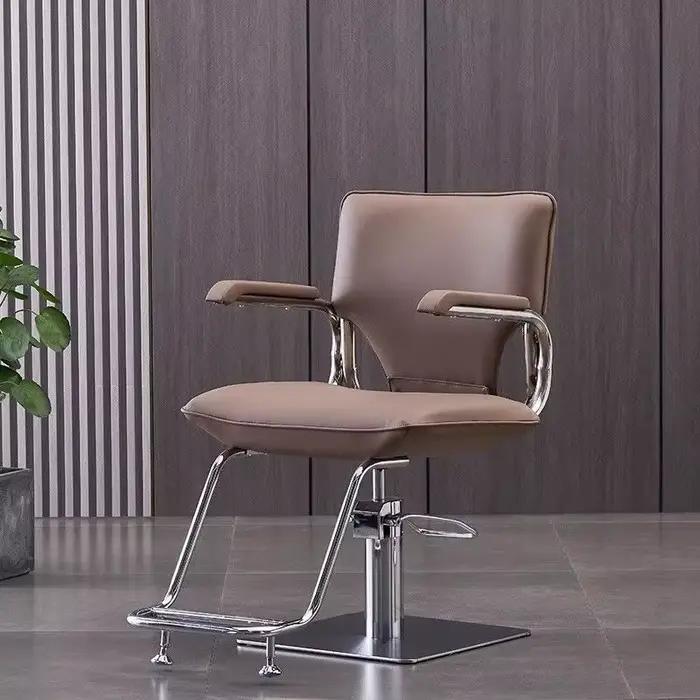 Tapis de chaise de barbier moderne et élégant, Design confortable, ergonomique, salon de coiffure, meubles de manucure à la mode