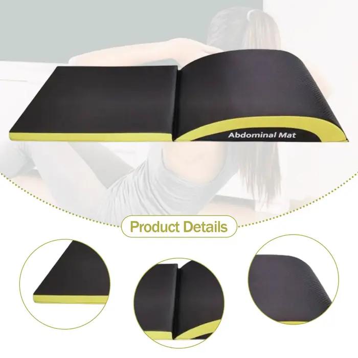 Tapis d'exercice Ab Sunnimix pour femmes protection coccyx entraînement central support lombaire pliable coussin assis équipement d'entraînement Ab occasions spéciales