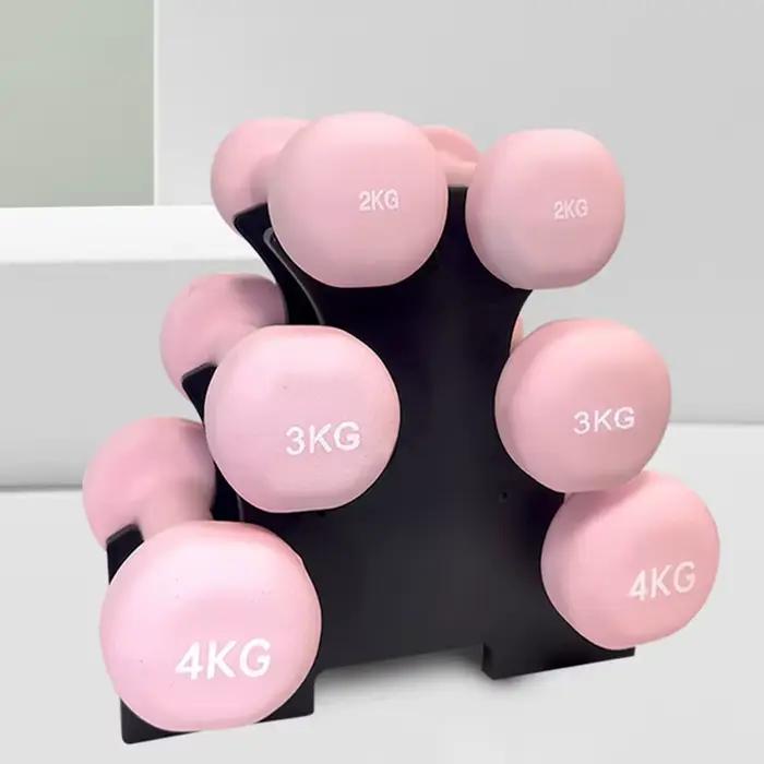 Nouveau support de rangement pour haltères à 3 niveaux