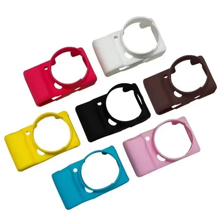 Sac pour appareil photo pour Sony A6000 A6100 A6300 A6400 A6500 A6600, housse en caoutchouc souple et Silicone, accessoires de protection, corps de la peau