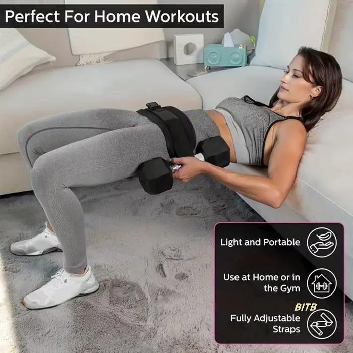 Ceinture de poussée de hanche de sport