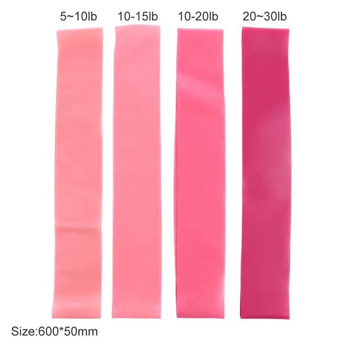 Bandes de Résistance Élastiques pour Exercices de Gymnastique
