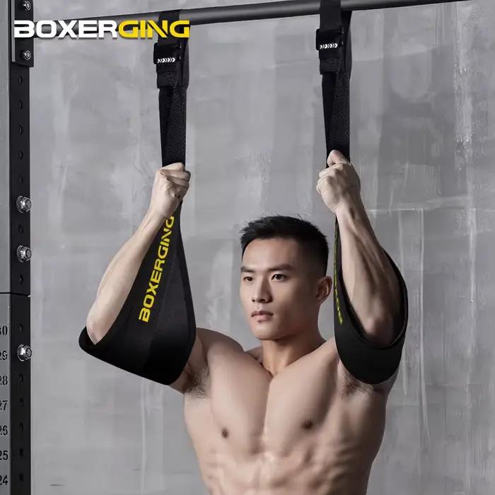1 paire Fitness ceinture musculaire abdominale suspendus AB sangles de fronde