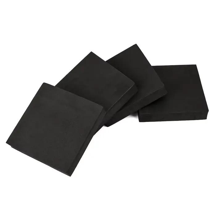 Tapis de pieds antidérapant, Anti-Vibration, résistant aux chocs, Machine à laver, meubles de réfrigérateur, support antidérapant, 4 pièces