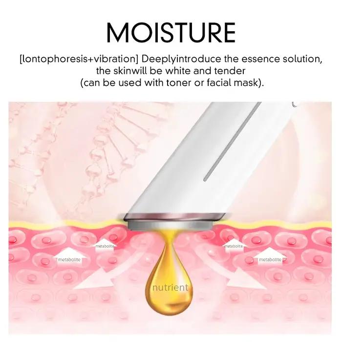 Appareil multifonctionnel de beauté du visage à microcourant, masseur de visage et de cou à lumière LED 3 couleurs pour le rajeunissement de la peau, Lifting et raffermissement