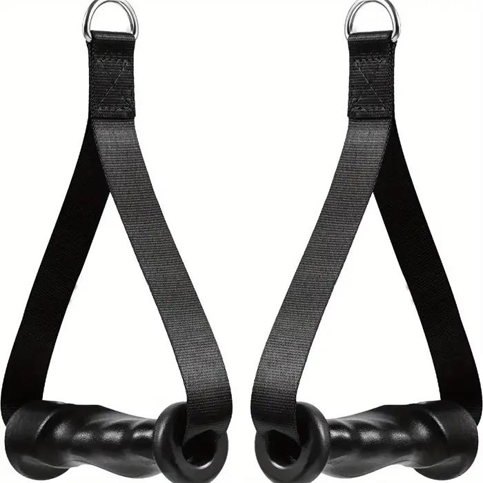 1 paire de poignées ergonomiques robustes pour machines à câble