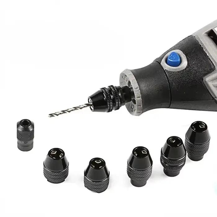 Accessoire de Mini mandrin de perceuse M8/M7 pour outil rotatif Dremel et meuleuse, accessoire d'échange de bits plus rapide