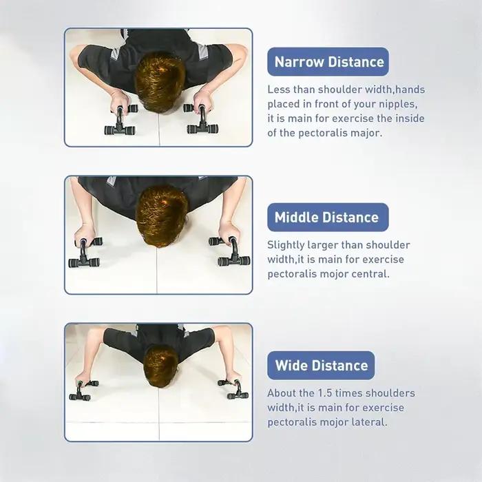 Barre de poussée musculaire en forme de U