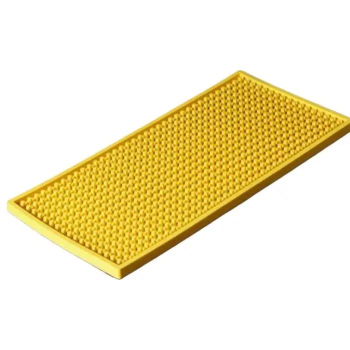 ▩ Tapis de drainage antidérapant pour verres à vin, tapis en caoutchouc PVC, tapis carré, isolation thermique