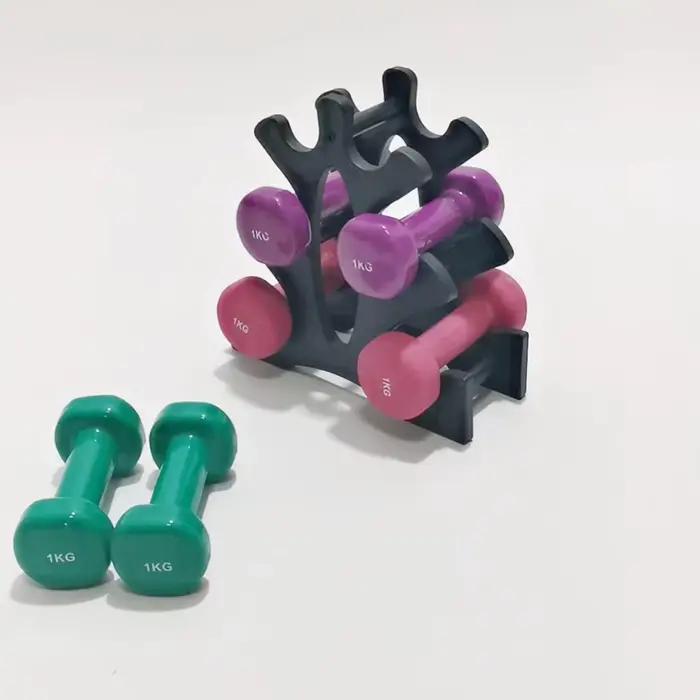 Support d'haltères à 3 niveaux