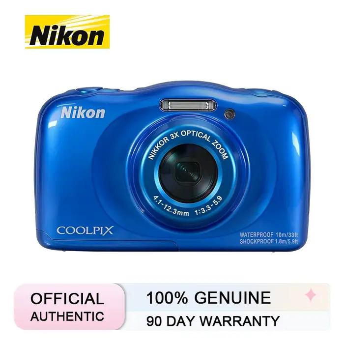 【Nouveau】 Appareil photo numérique Nikon COOLPIX W100, appareil photo pour étudiants, mini appareil photo portable pour enfants, caméra vidéo HD WiFi 13MP