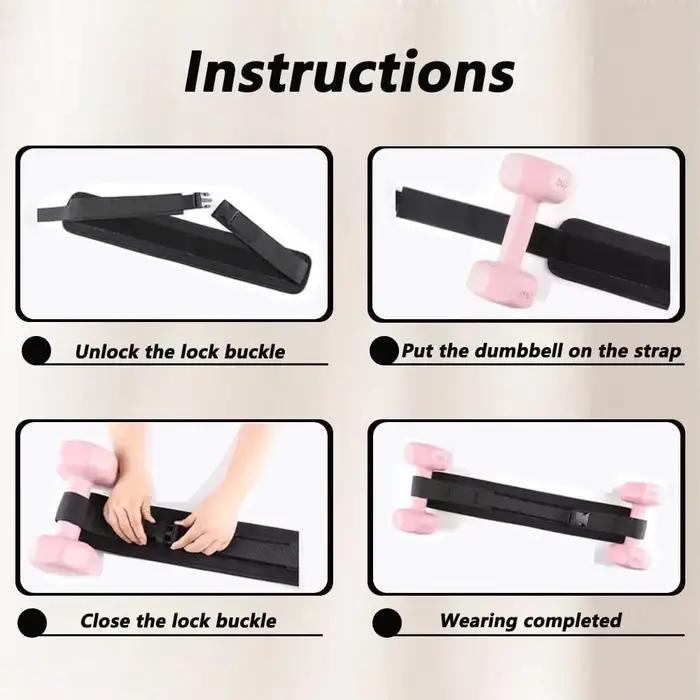 Ceinture lestée pour hip bridge