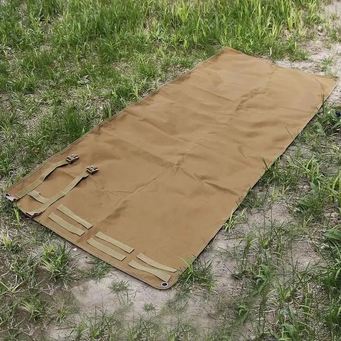 Tapis d'entraînement de tir antidérapant pour l'extérieur, imperméable, double face, multifonctionnel, tapis de camping, tapis d'entraînement de tir