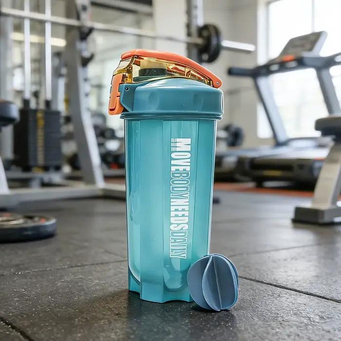 Shaker à protéines portable 550ml