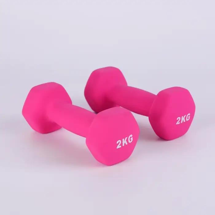 Petit haltère Fitness maison femme
